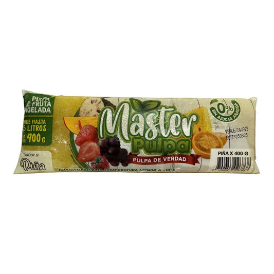 Pulpa Fruta Master De Piña X 400 G