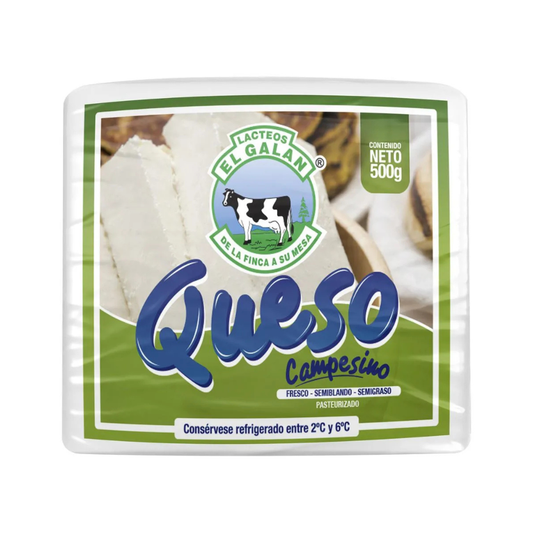 Queso Campesino El Galan  X 500 G