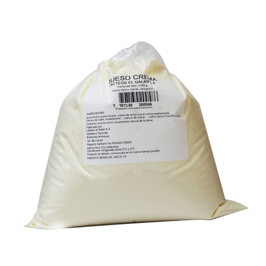 Queso Crema El Galan X 2 Kilo