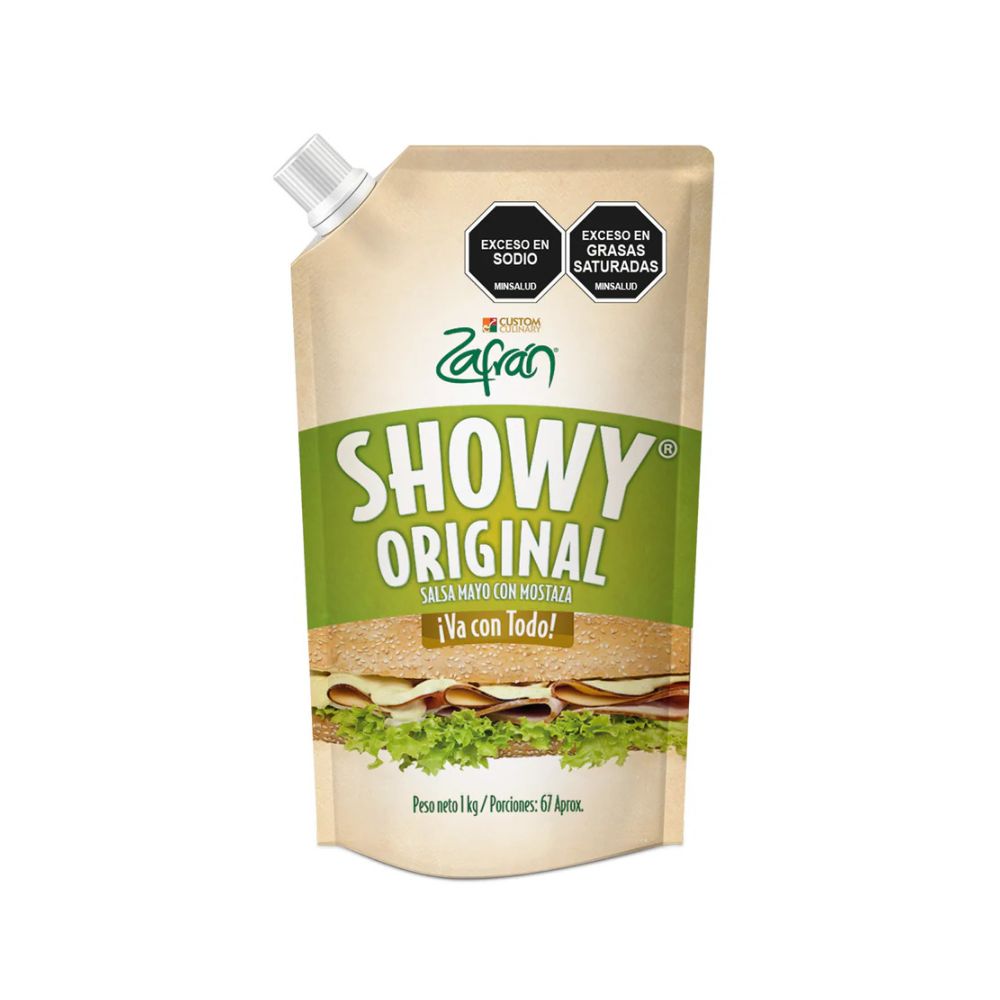 Salsa Showy Original Zafran X 1000 G