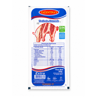 Tocineta Extra Valentinas X 500 G