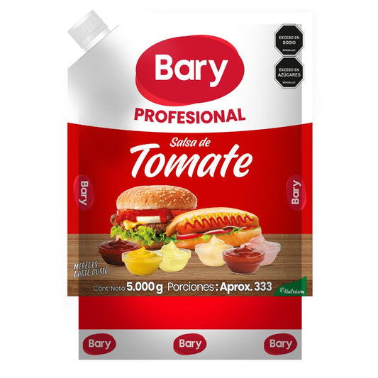 Salsa De Tomate Bary Bolsa X 5000 G