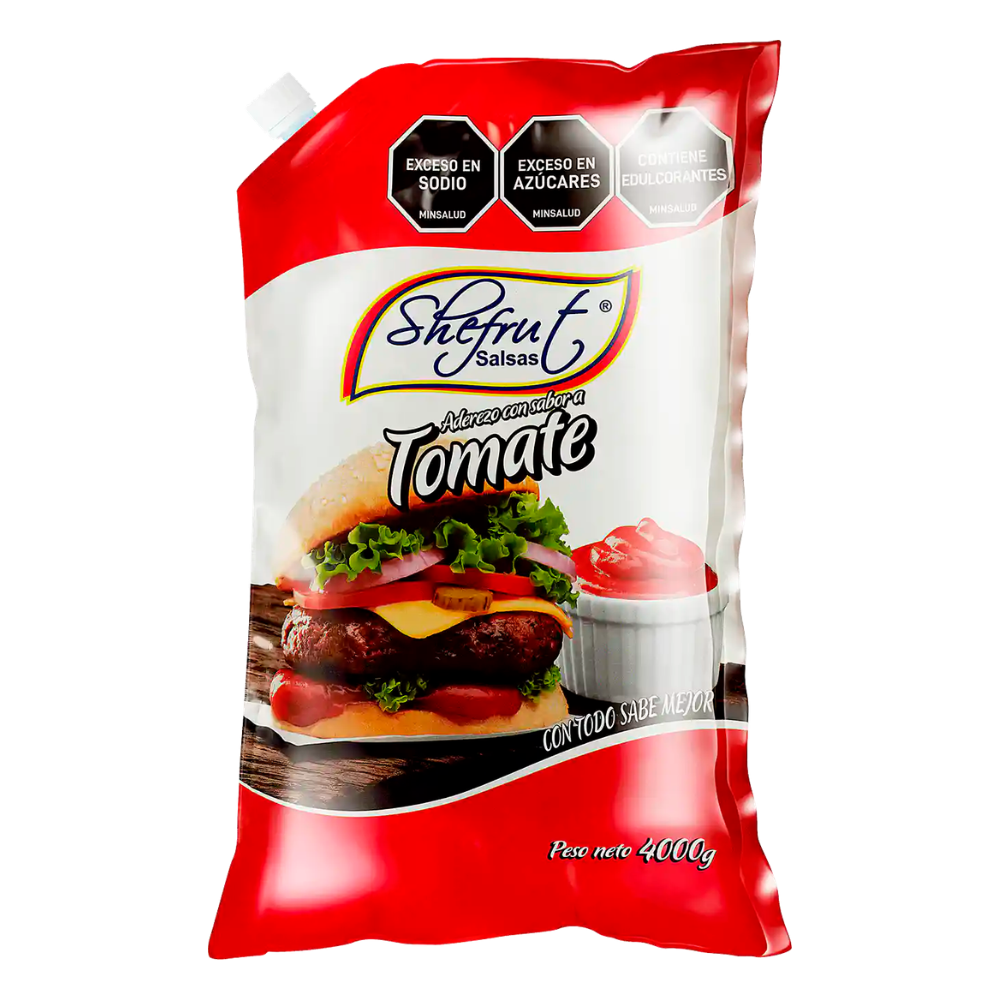 Salsa Roja Shefrut Bolsa X 4000 G