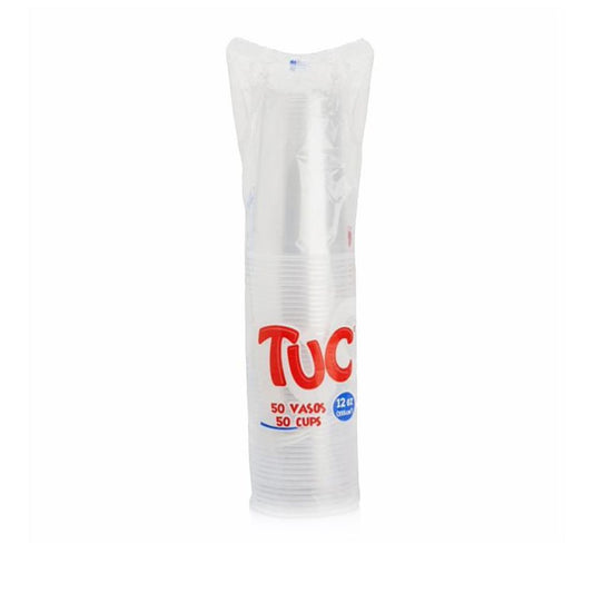 Vaso Transparente Tuc 12 Onz X 50 Und